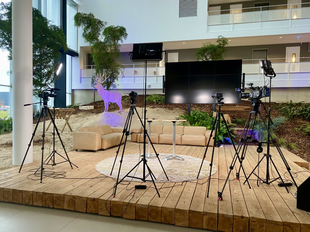 Camera's staan klaar