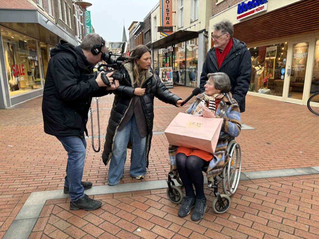 Aan het werk: voxpop opnemen